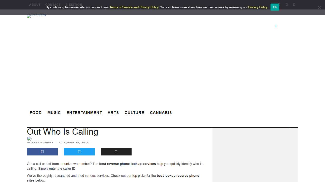 Reverse Phone Lookup: 10 Services To Find Out Who Is Calling - LA Weekly
